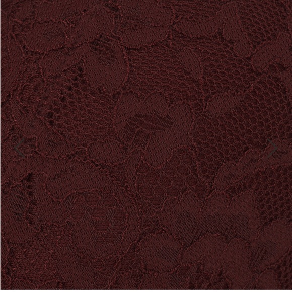 NWT SKIMS Bra and tanga set - 34C & M color brownish/ burgundy - Picture 6 of 11